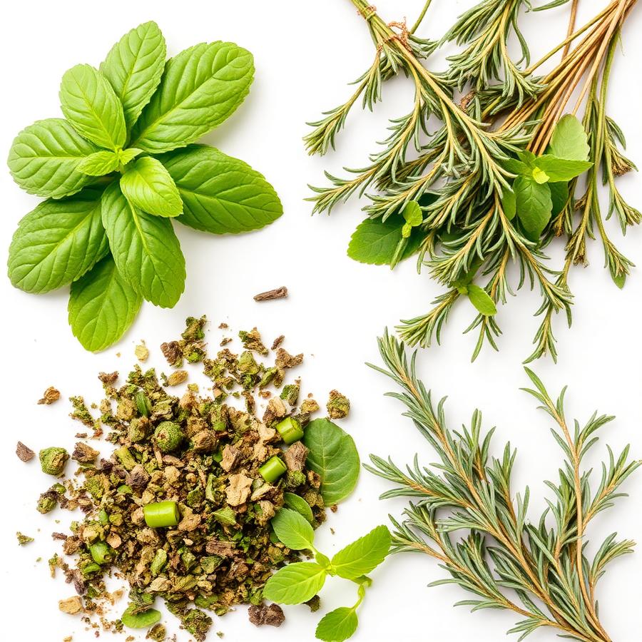Herbs, Leaves & Superfoods