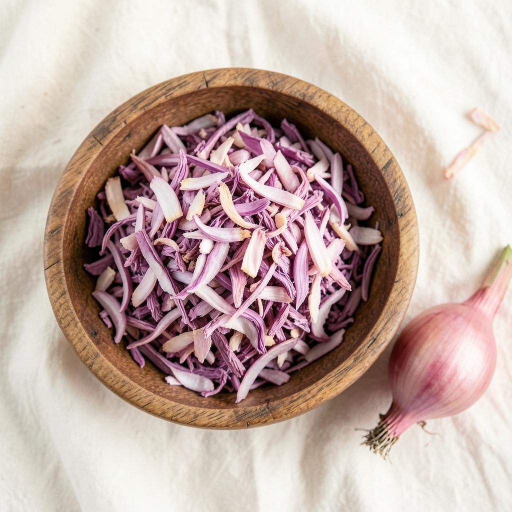 Dehydrated Pink Onion Flakes